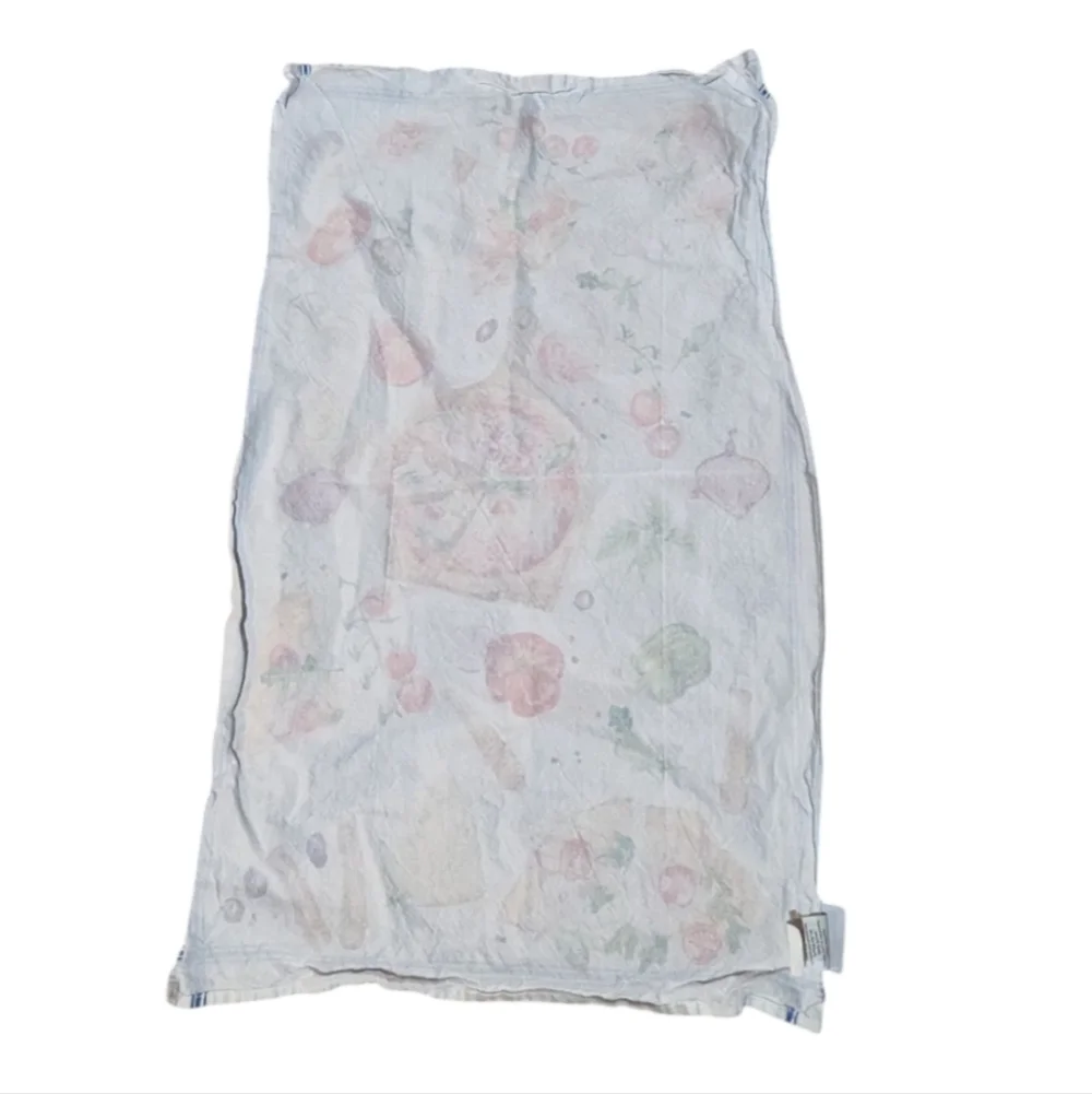 Sur La Table Kitchen Towel Cotton Pizza Veggies Cooking Preppy Cottagecore